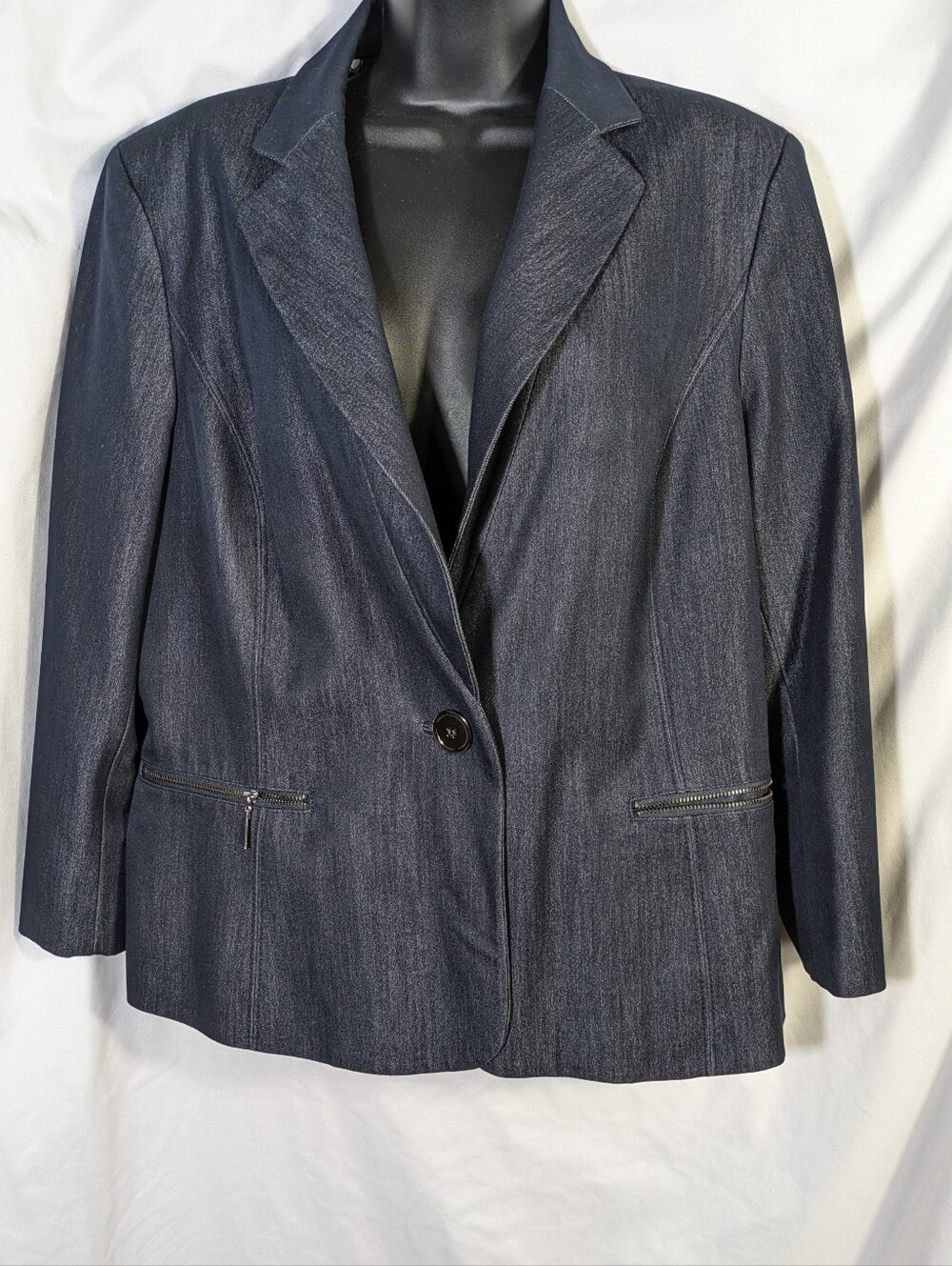 Jones Studio Separates Jacket Blazer Career Business Casual Closet Staple Sz 14